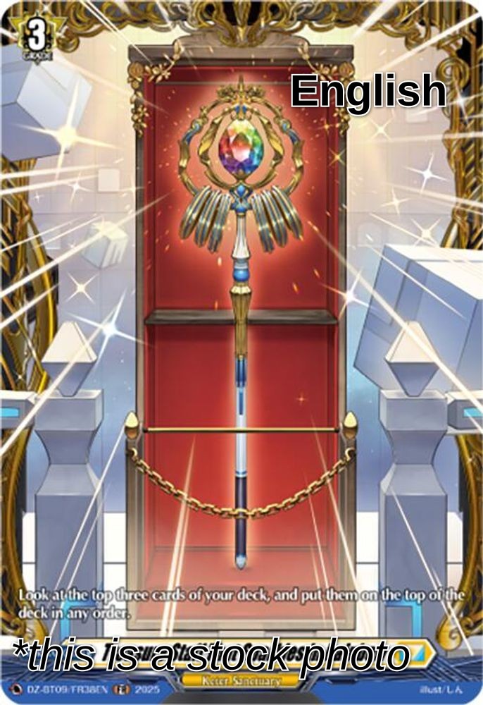 Treasure Staff That Sparkles in Rainbow (FR)