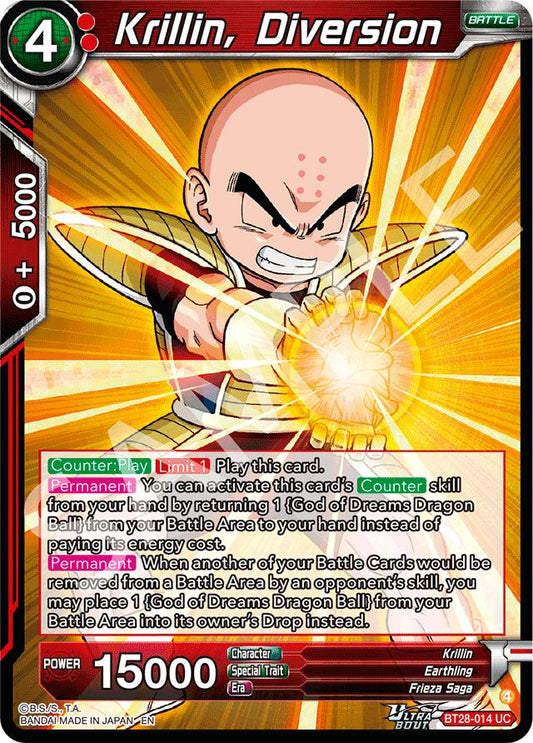 Krillin, Diversion [BT28 - BT28-014]