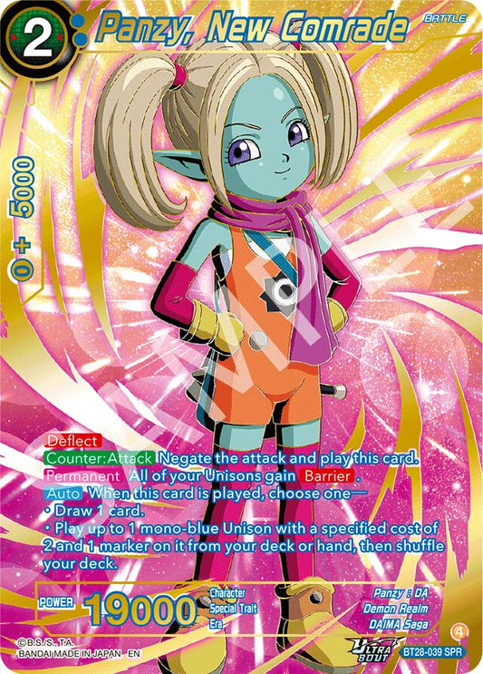 Panzy, New Comrade (SPR) [BT28 - BT28-039]