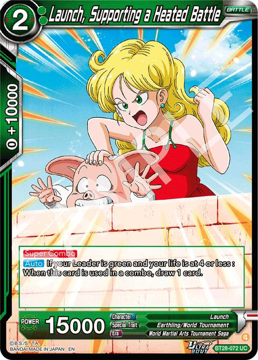 Launch, Supporting a Heated Battle [BT28 - BT28-072]