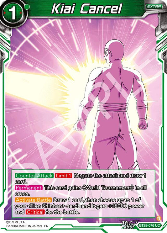 Kiai Cancel [BT28 - BT28-076]