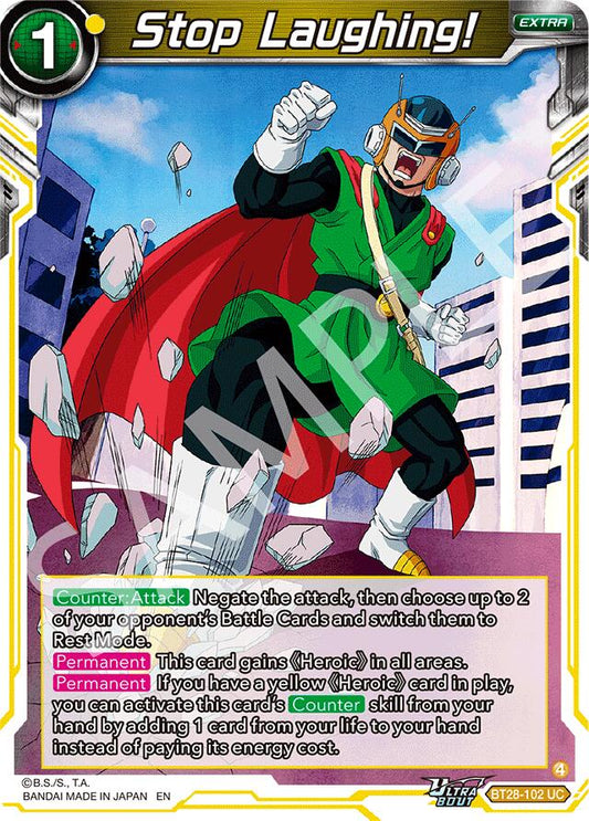 Stop Laughing! [BT28 - BT28-102]