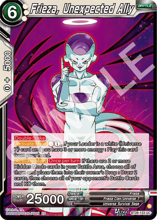Frieza, Unexpected Ally [BT28 - BT28-123]