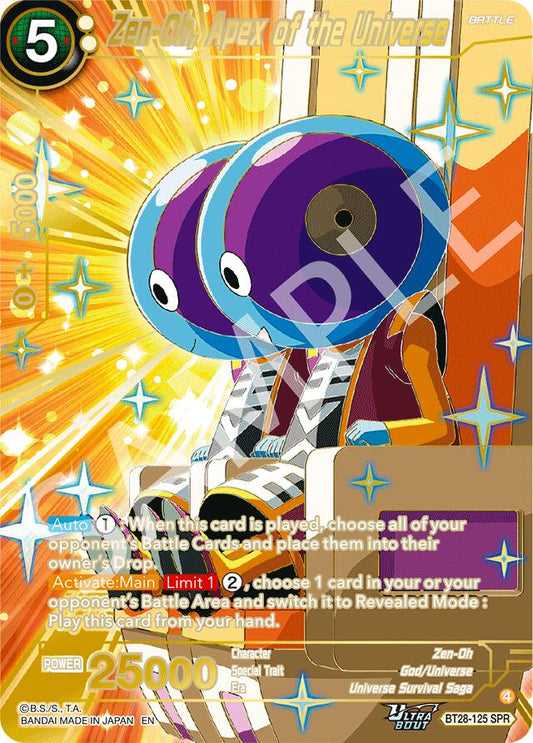 Zen-Oh, Apex of the Universe (SPR) [BT28 - BT28-125]