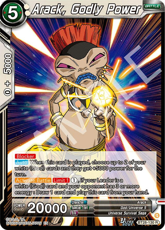 Arack, Godly Power [BT28 - BT28-130]