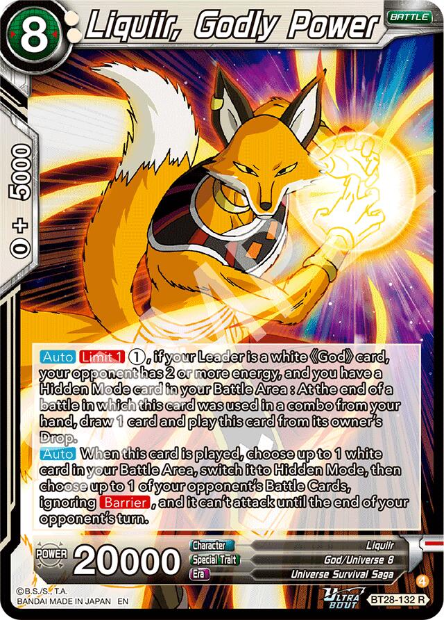 Liquiir, Godly Power [BT28 - BT28-132]