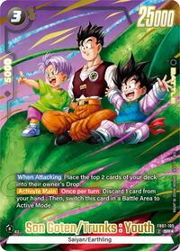 Son Goten/Trunks : Youth (Alternate Art) [FB07 - FB07-105] - Wish For Shenron
