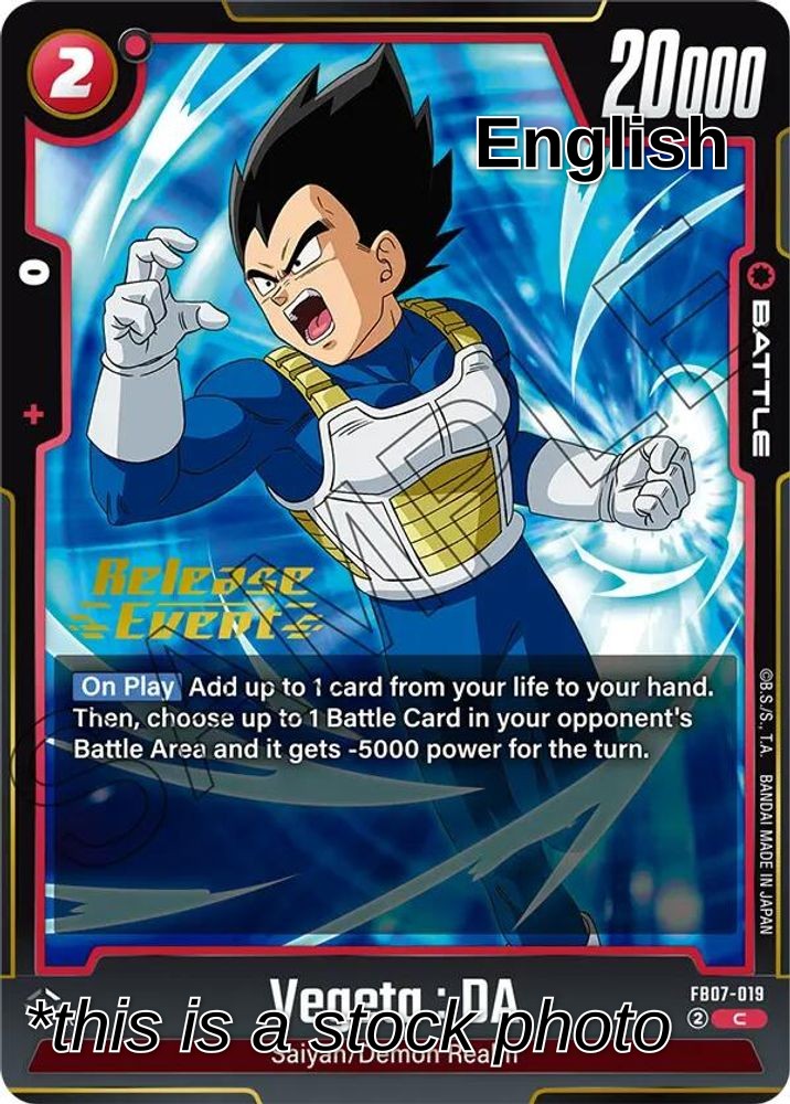 Vegeta : DA - FB07-019