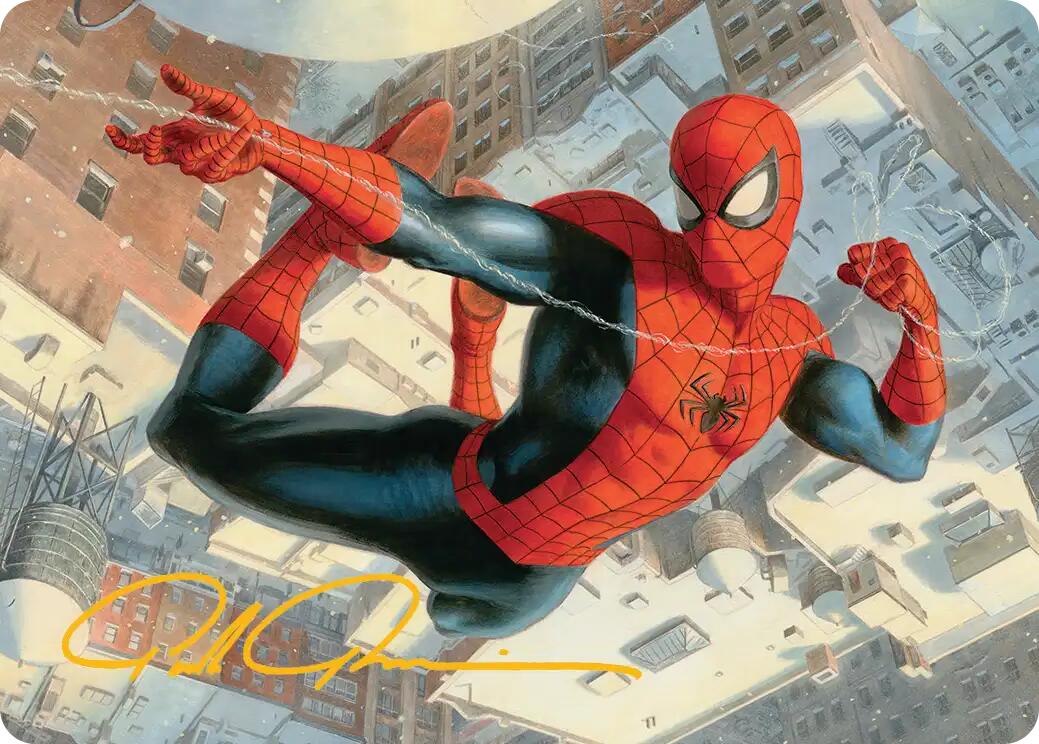 Spider-Man, Peter Parker Art Card (Gold-Stamped Signature)