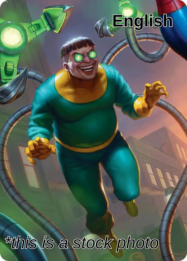 Doc Ock, Evil Inventor Art Card