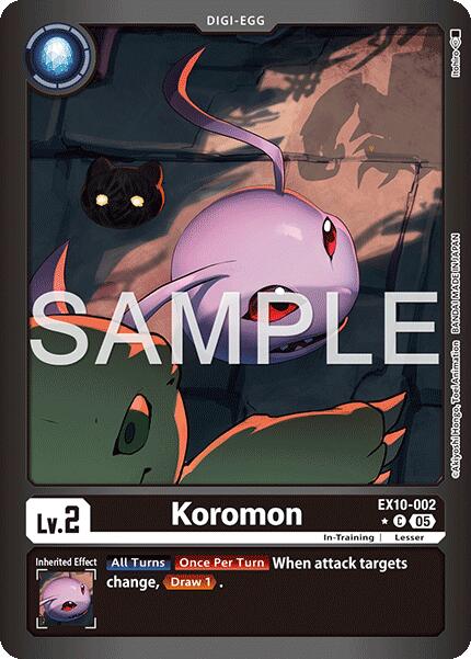 Koromon (Limited Foil)