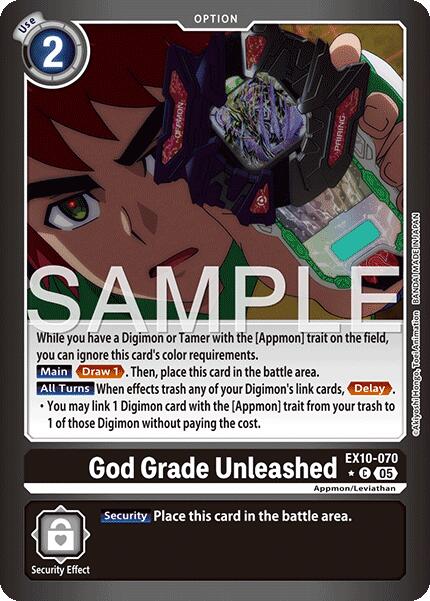 God Grade Unleashed (Limited Foil)