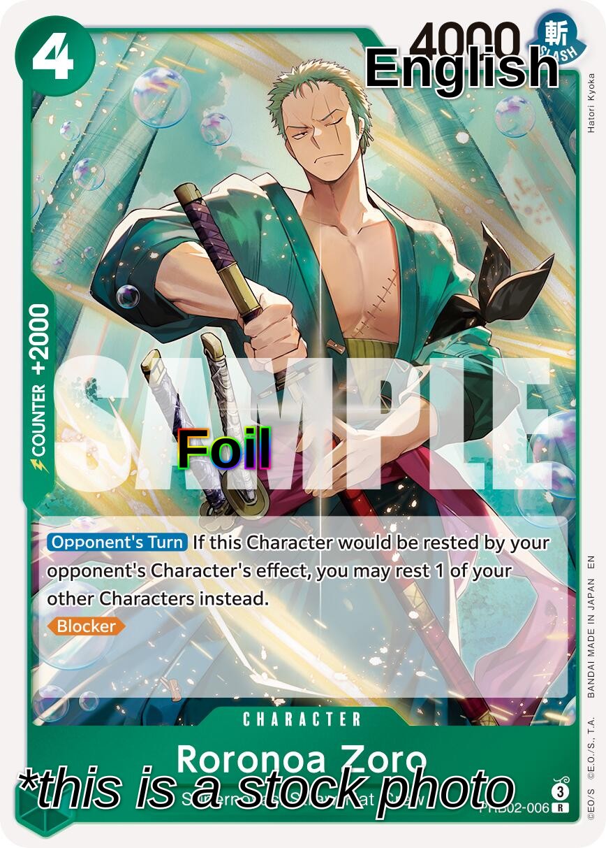 Roronoa Zoro - PRB02-006