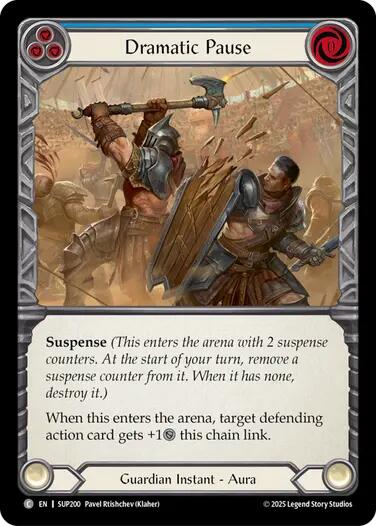 Dramatic Pause (Blue)