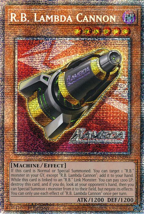R.B. Lambda Cannon (Starlight Rare)