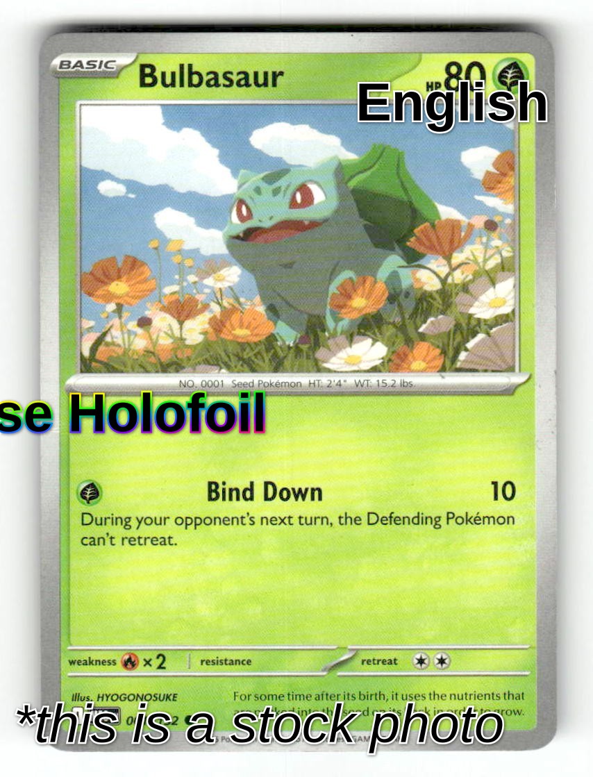 Bulbasaur - 001/132