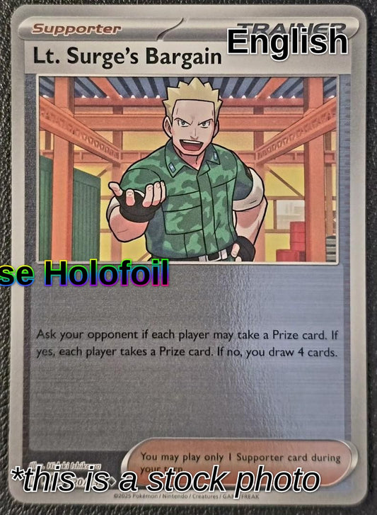 Lt. Surge's Bargain - 120/132
