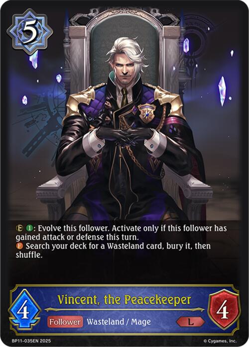 Vincent, the Peacekeeper