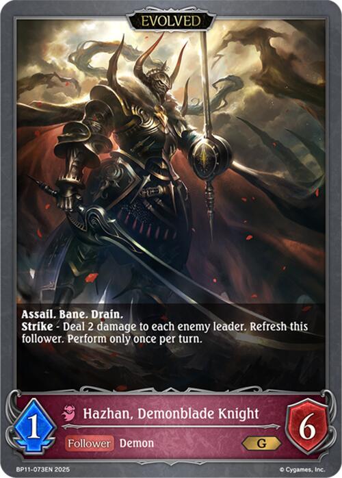 Hazhan, Demonblade Knight (Evolved)