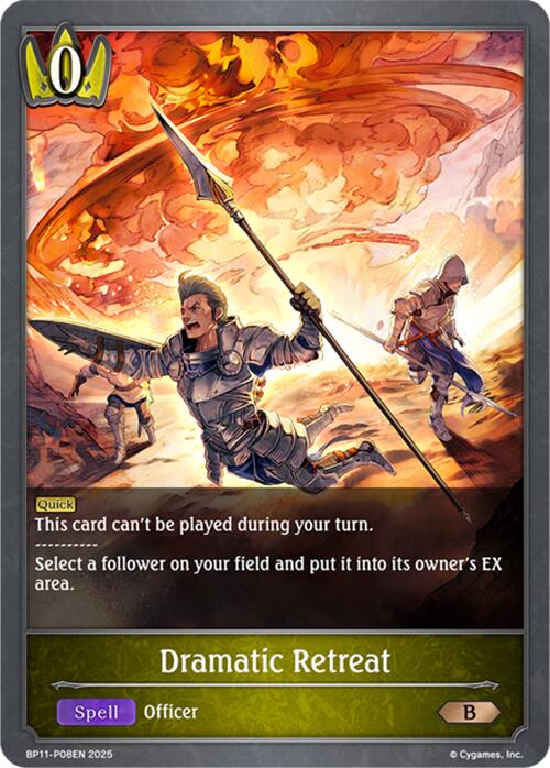 Dramatic Retreat - P08 (Foil)