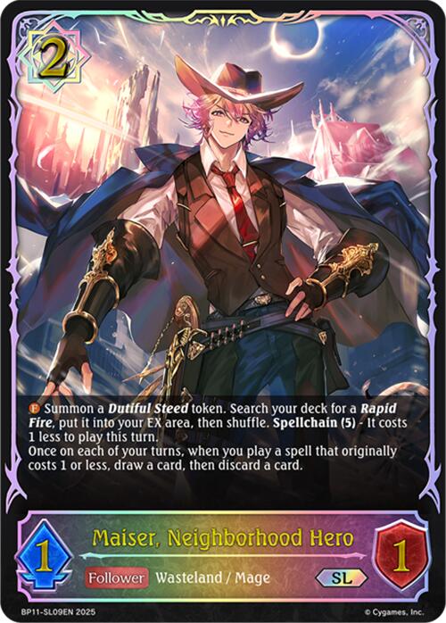 Maiser, Neighborhood Hero (SL)