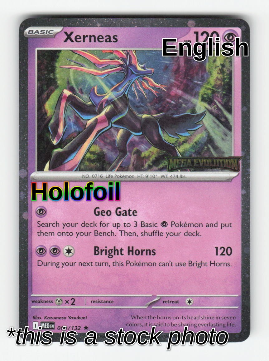 Xerneas (Mega Evolution Stamped)