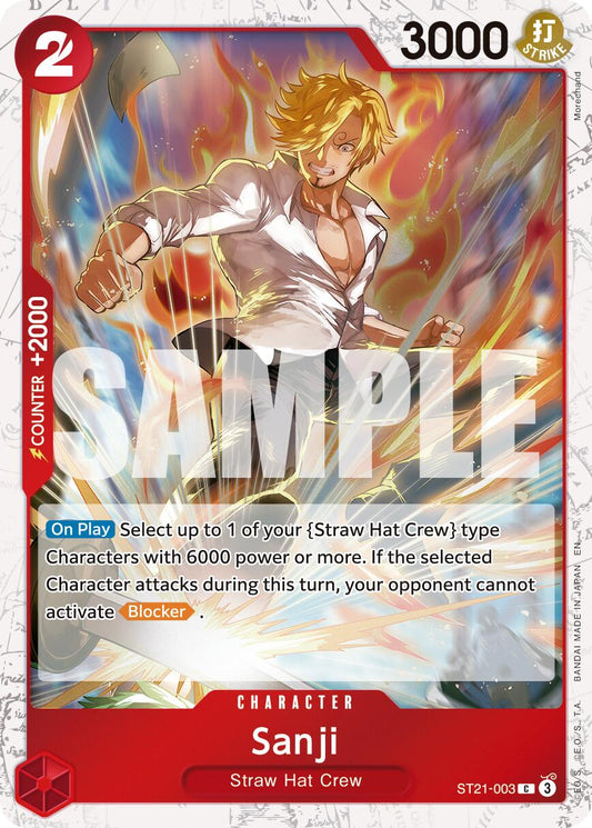 Sanji - ST21-003 (Pirate Foil)