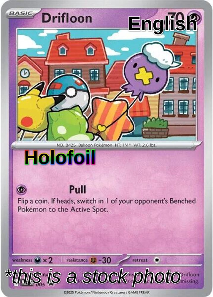 Drifloon - (Cosmos Holo) 005