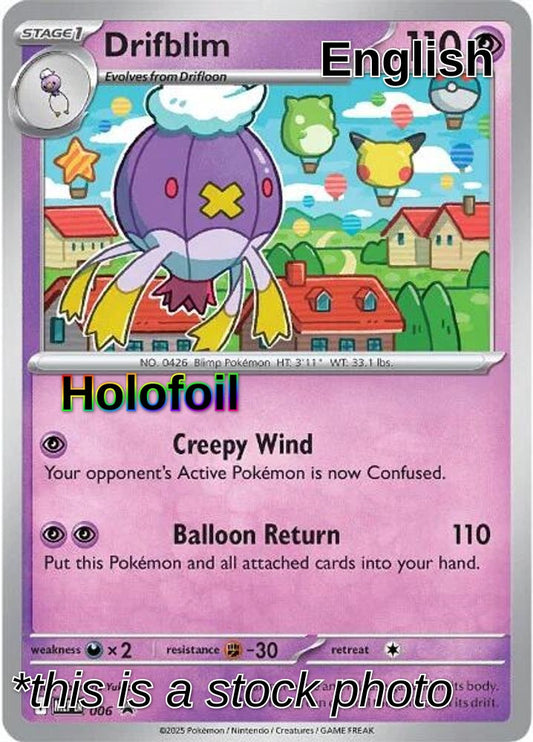Drifblim - 006 (Cosmos Holo)