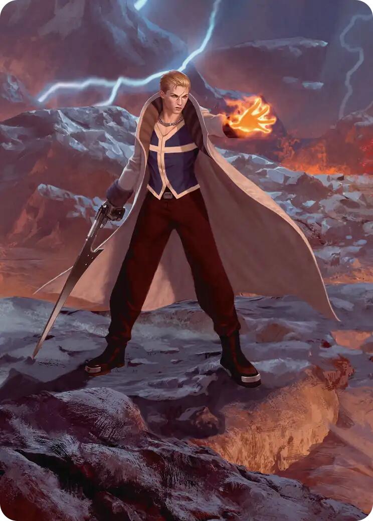 Seifer, Balamb Rival Scene Art Card