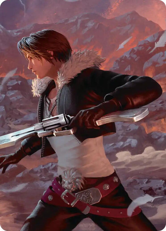 Squall, Gunblade Duelist Scene Art Card