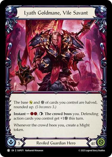 Lyath Goldmane, Vile Savant // Lyath Goldmane