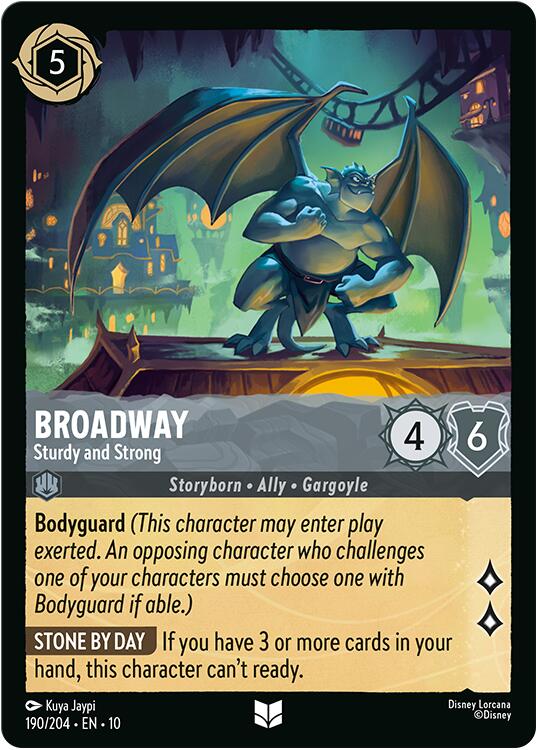 Broadway - Sturdy and Strong
