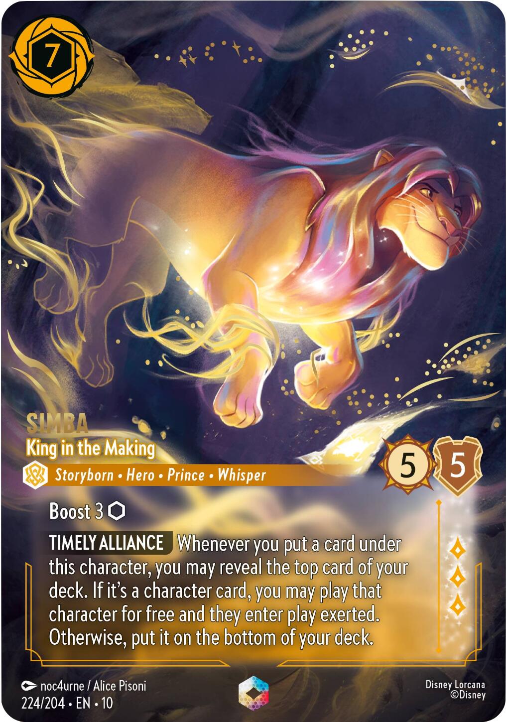 Simba - King in the Making (Enchanted)