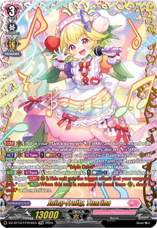 Juicy-Fruity, Tuarina (FFR)