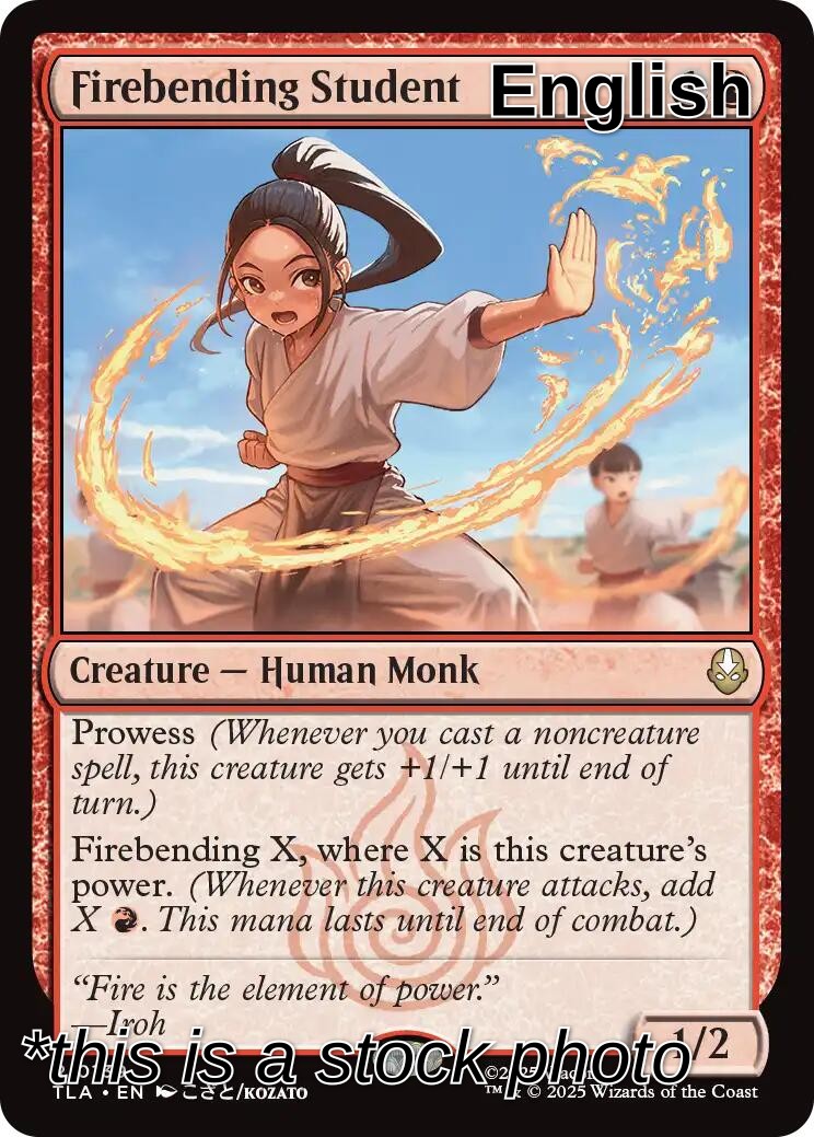 Firebending Student