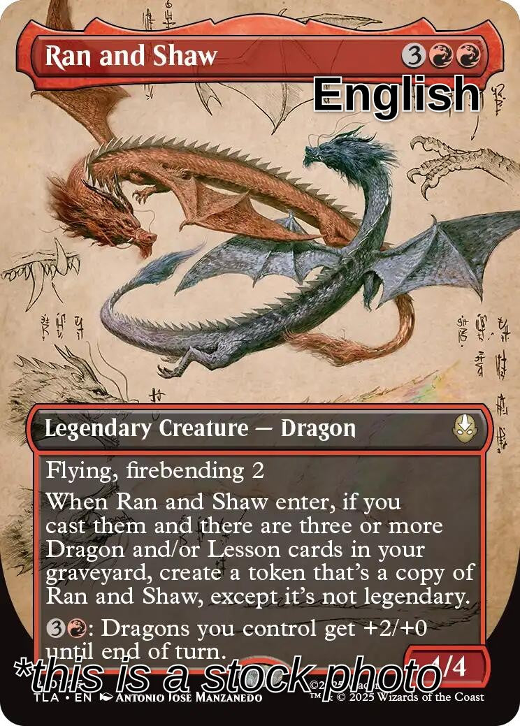 Ran and Shaw (Borderless)