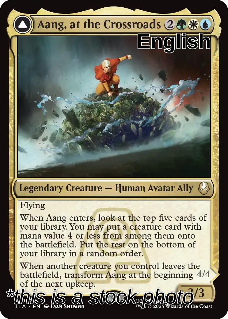 Aang, at the Crossroads