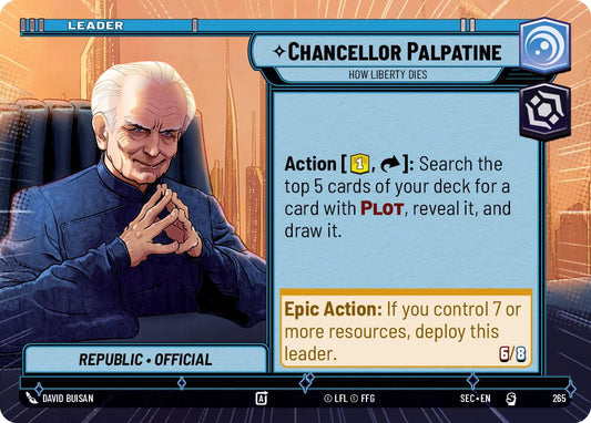 Chancellor Palpatine - How Liberty Dies (Hyperspace)
