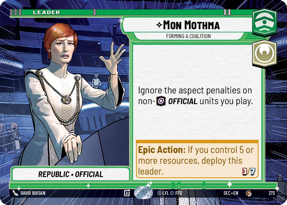 Mon Mothma - Forming a Coalition (Hyperspace)