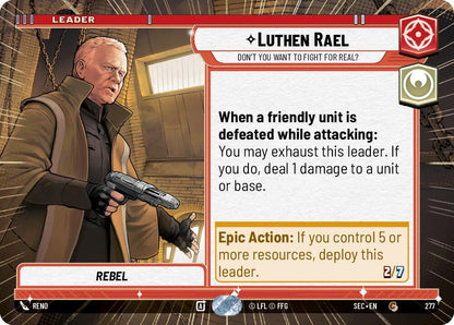 Luthen Rael - Don't You Want To Fight For Real? (Hyperspace)