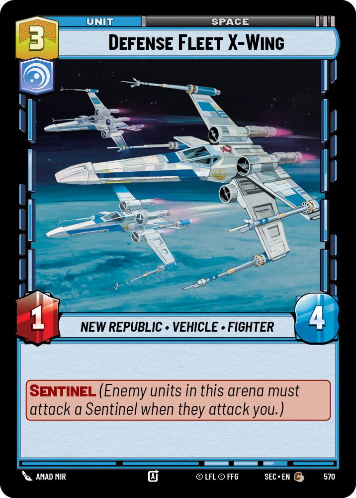Defense Fleet X-Wing (Foil)