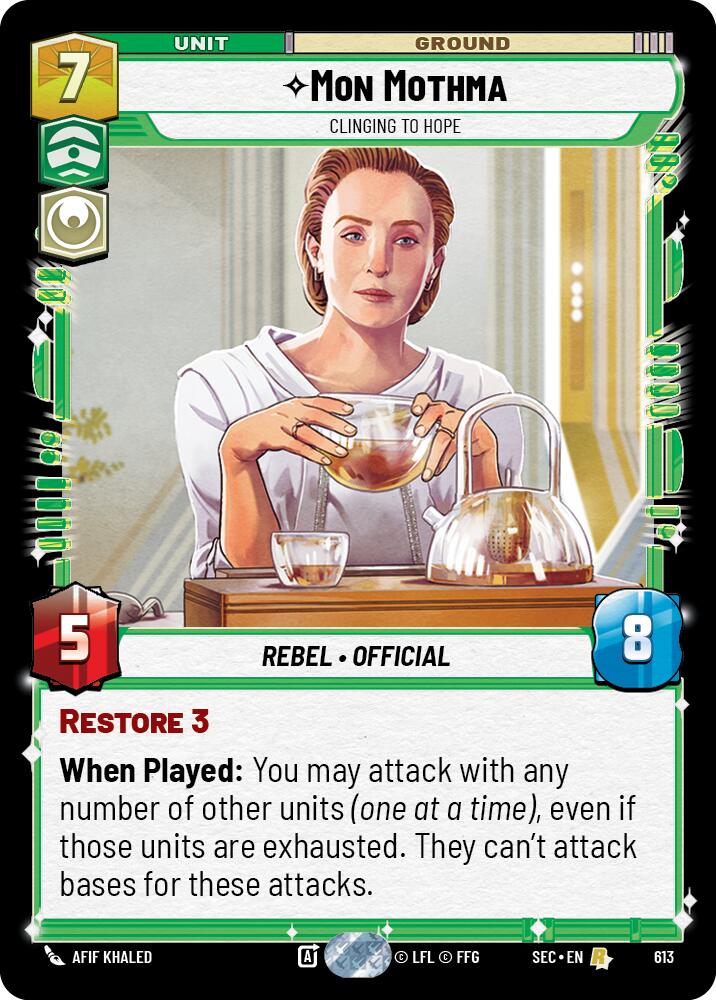 Mon Mothma - Clinging to Hope (Foil)