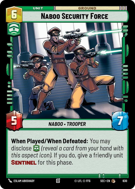 Naboo Security Force (Foil)
