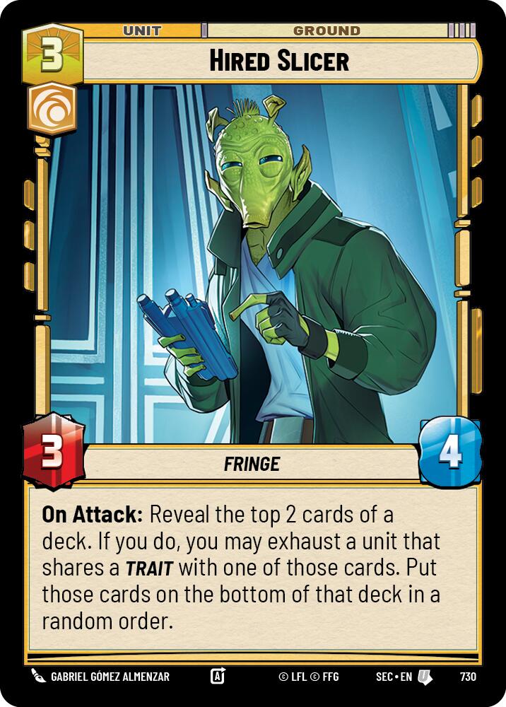 Hired Slicer (Foil)
