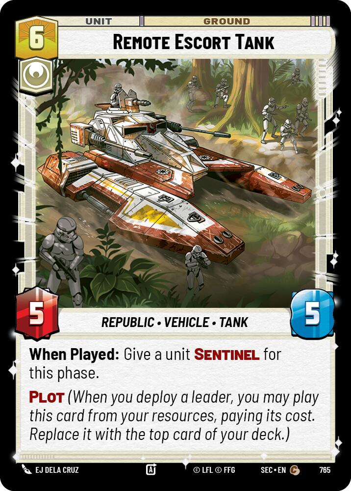 Remote Escort Tank (Foil)
