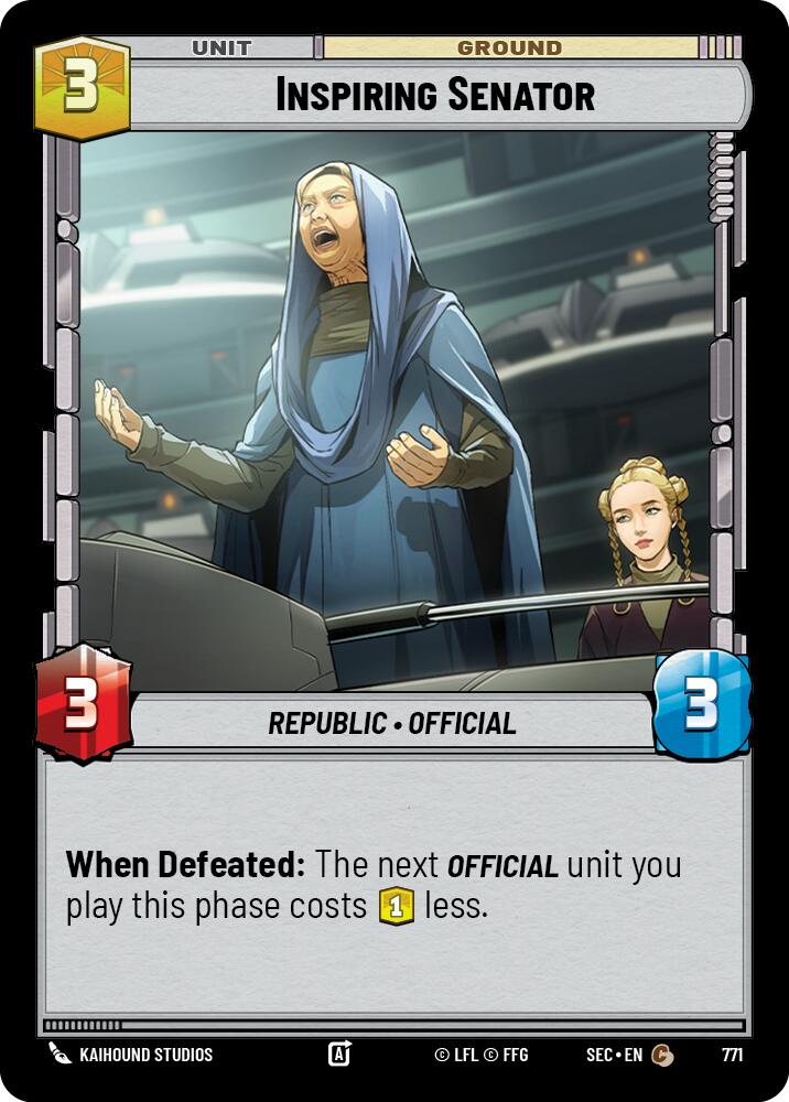 Inspiring Senator (Foil)