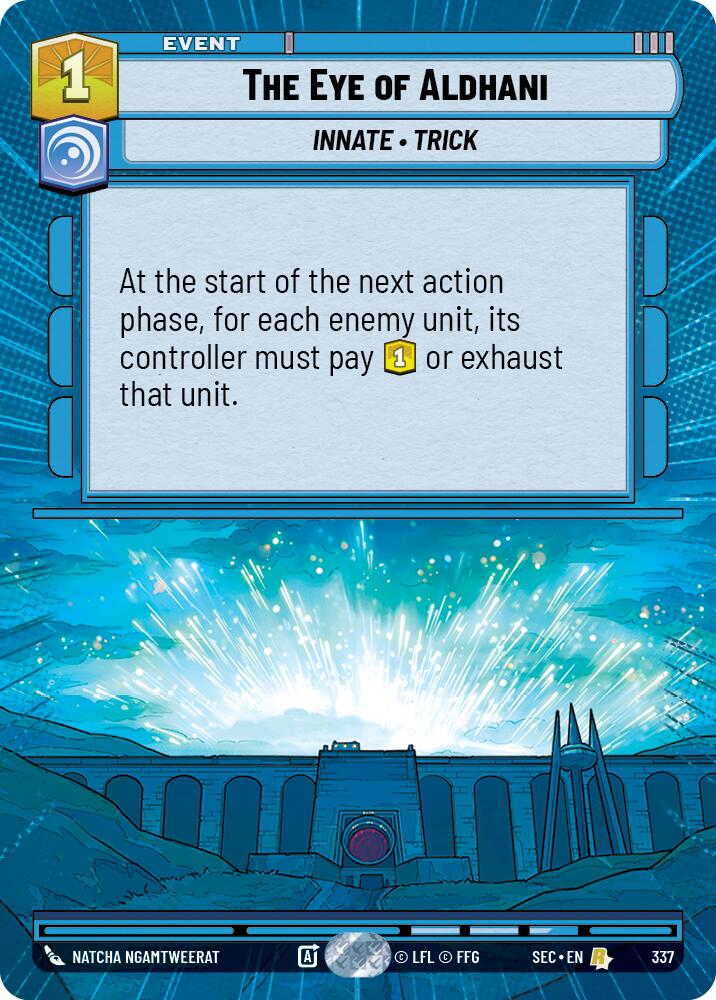 The Eye of Aldhani (Hyperspace)