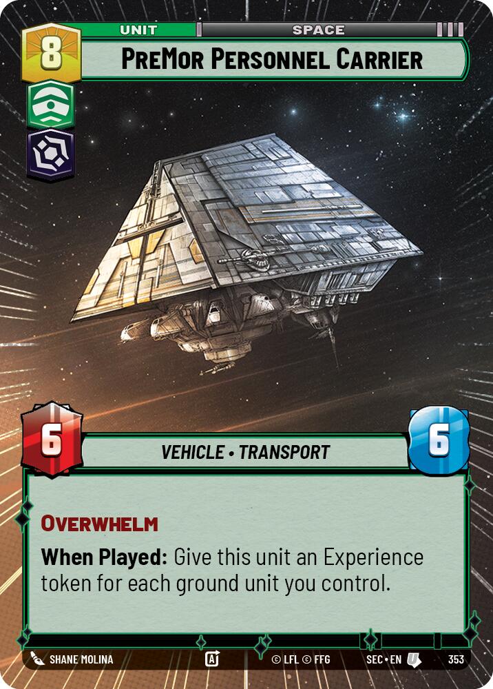 PreMor Personnel Carrier (Hyperspace)