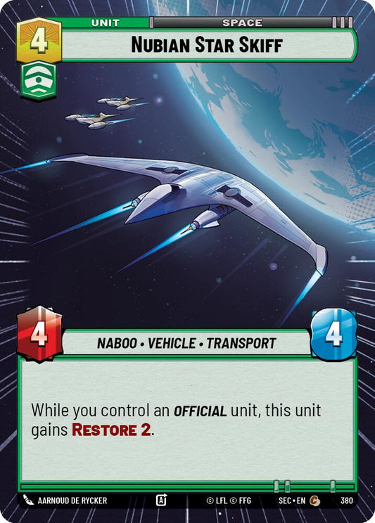 Nubian Star Skiff (Hyperspace)